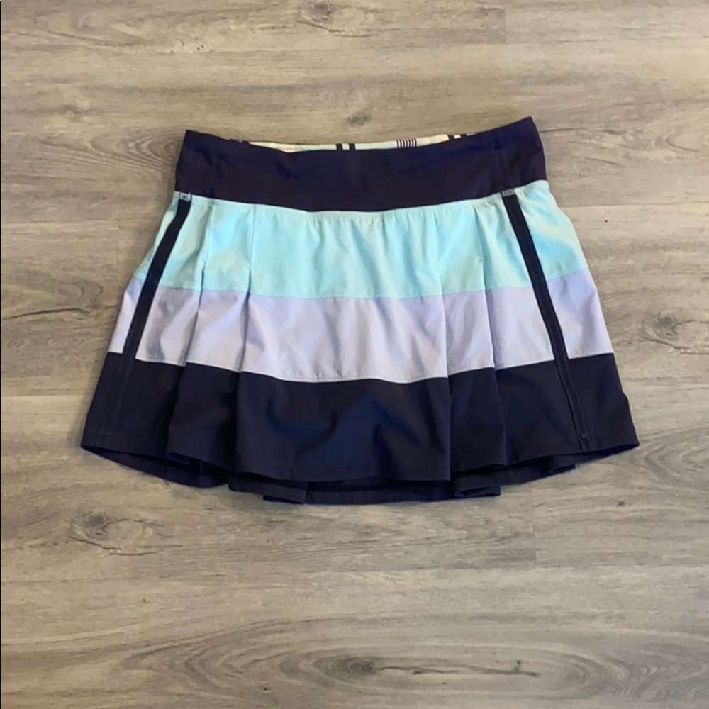 Lululemon pace rival skirt with shorts size 6 TALL